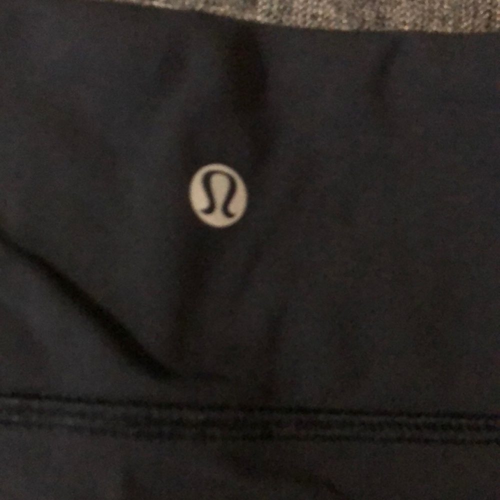 Lululemon Top Speed Crop Capri Nulu material Sz 6 - Picture 5 of 5